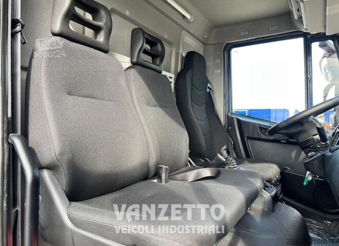 Truck with box body and tail lift Iveco Eurocargo 120e22