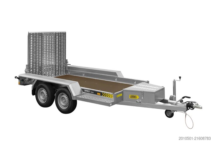 Rimorchio per macchinari pesanti PKW-Anhänger Bauanhänger Autoanhänger NEU