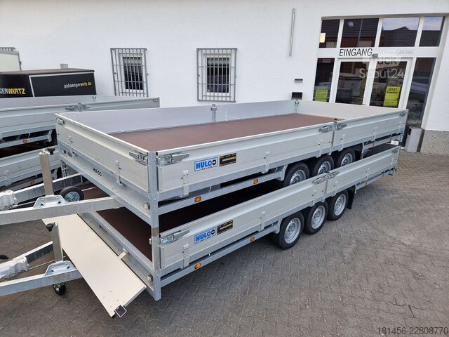 Platforma atvērta HULCO Medax 502x223x30cm 3500kg Tridem lagernd