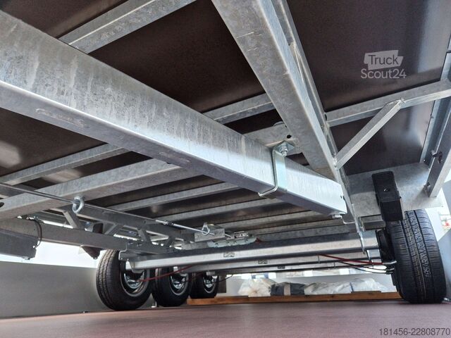 Platforma atvērta HULCO Medax 502x223x30cm 3500kg Tridem lagernd