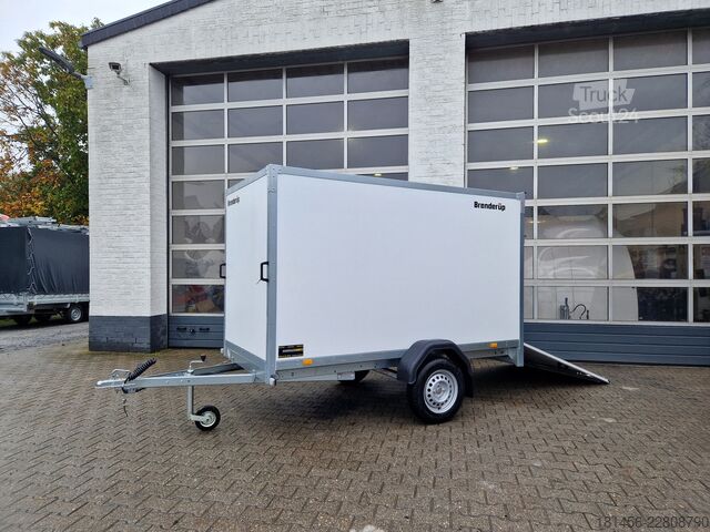 Przyczepa samochodowa Brenderup Leichter robuster Koffer mit Heckrampe Cargo Dynamic CD260UBR 750kg Neu