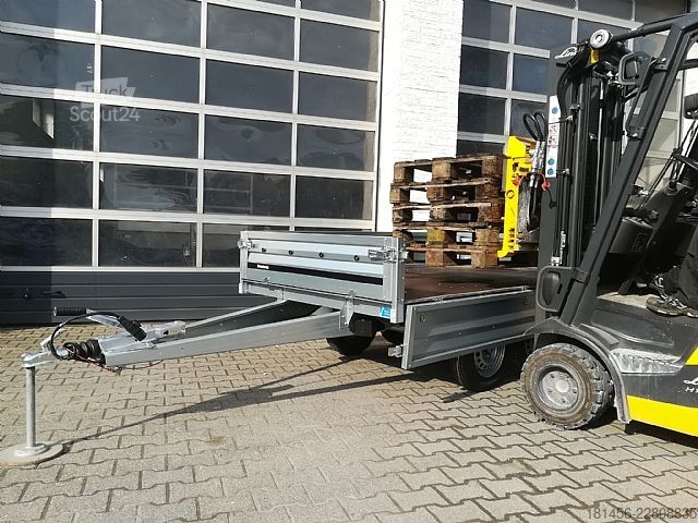 Automobilių priekaba Brenderup 3151 TB Tandem seitlich beladen