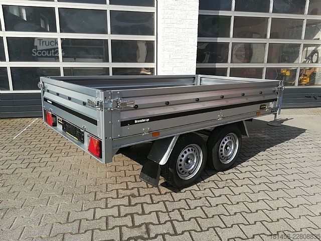 Automobilių priekaba Brenderup 3151 TB Tandem seitlich beladen