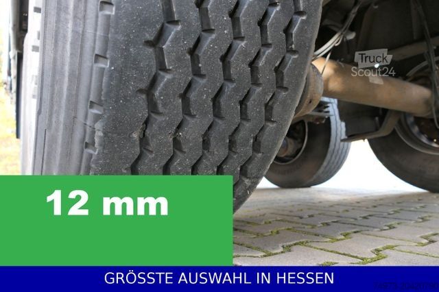 Open oplegger met zeil SCHMITZ CARGOBULL Rahmen verzinkt Zertifikat Code XL + Getränke