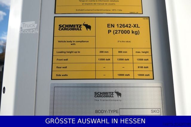 Semi-remorque frigorifique SCHMITZ CARGOBULL Doppelstock Blumenbreite ¤ 689 e