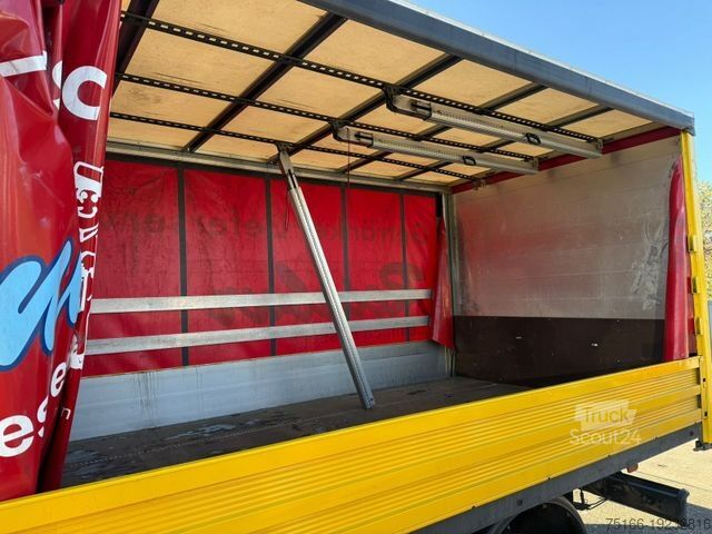 Furgone centinato IVECO DAILY 70 C 18 GETRÄNKE Pritsche 4,10 m*NL 3,5 T