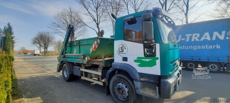 Containertransport (portaalarmsysteem) IVECO 190E28 Absetzkipper