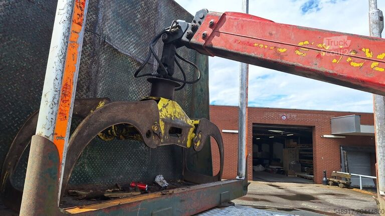 Furgone per trasporto legname MAN TGA 18.480 Holz LKW