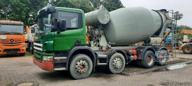 Betonkeverő Scania P340PS 4-Achser 8x4 Betonmischer Euro:4