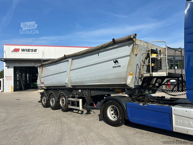 Полуремарке самосвал WIELTON NW-3 Strong Master Stahl Kippmulde 32m³ HARDOX