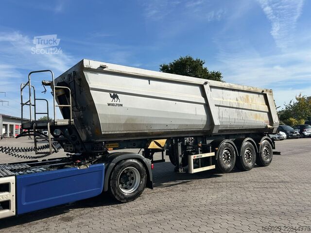 Полуремарке самосвал WIELTON NW-3 Strong Master Stahl Kippmulde 32m³ HARDOX