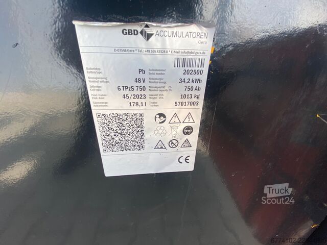 Elektrisch – 4 Räder Linde E20PL-02 + Ladegerät 3516 --EK