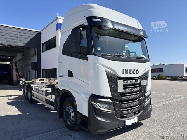 Камион със сменяема надстройка IVECO S-Way AS260S49Y/FP CM MW 1120-1320 Intarder AHK