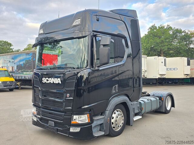 Tūrinis vilkikas SCANIA R 450 Highline Lowliner *Retarder *Standklima