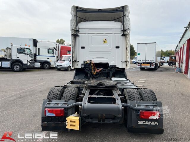 Cap tractor voluminos SCANIA R 400 LA4x2MEB*Retarder*80%Reifen*Standklima*