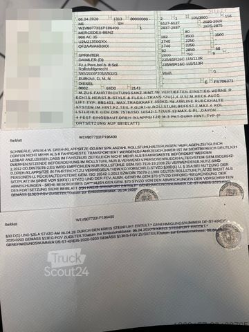 Kleinbus MERCEDES-BENZ Sprinter 314CDI Tourer BUS Behindertengerecht L2