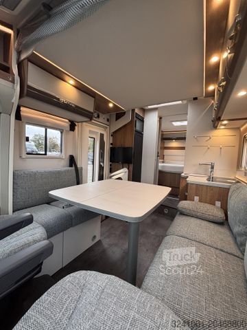 Półzintegrowany kamper DETHLEFFS Trend 90 T 7057 DBL Rüfa|Sat|Solar|Markise|Navi