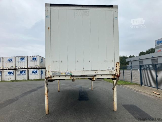 Remorque porte-caisson KRONE Wechselbrücke Pritsche