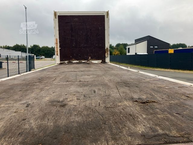 Remorque porte-caisson KRONE Wechselbrücke Pritsche