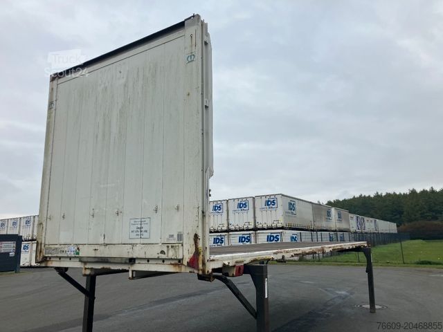 Remorque porte-caisson KRONE Wechselbrücke Pritsche