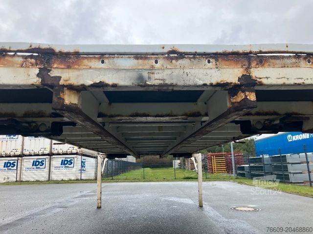 Remorque porte-caisson KRONE Wechselbrücke Pritsche