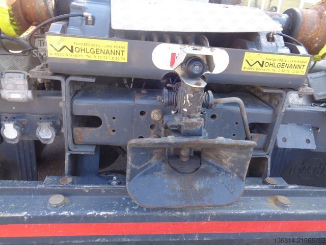 Camión portacontenedores de gancho SCANIA G490 Hyvalift Lenkachse Automatik