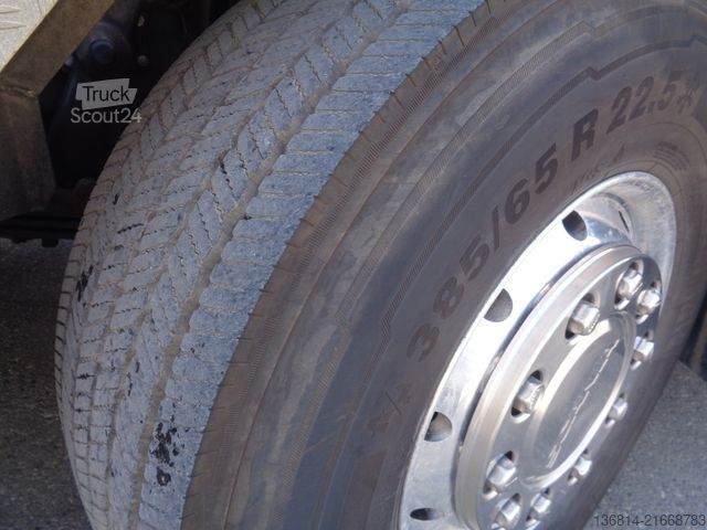 Camión portacontenedores de gancho SCANIA G490 Hyvalift Lenkachse Automatik