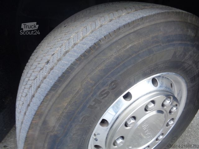 Camión portacontenedores de gancho SCANIA G490 Hyvalift Lenkachse Automatik