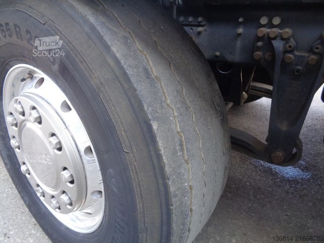 Camión portacontenedores de gancho SCANIA G490 Hyvalift Lenkachse Automatik