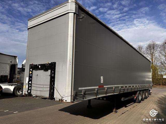 Atvērta puspiekabe ar tentu KÖGEL Curtainsider Mega Lift, XL, SAF