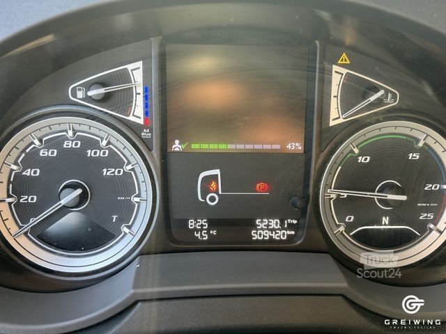 Standardowy ciągnik siodłowy DAF XF 480 FT SSC, Abbiegeassistent, Standklima