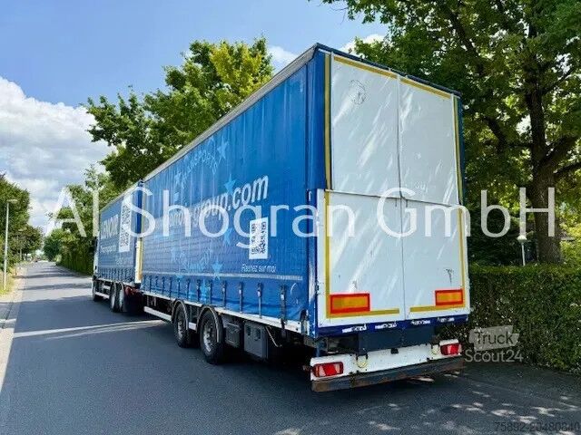 Bâche Renault T480 6x2/Standklima/Eu6/Komplettzug