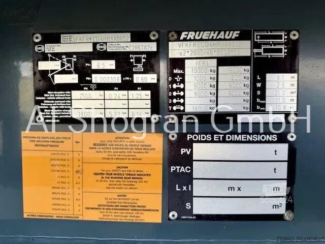 Brezentas Renault T480 6x2/Standklima/Eu6/Komplettzug