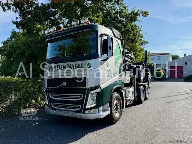 MTS standard Volvo FH 540 Holz Kran Palfinger S270L83/Komplettzug