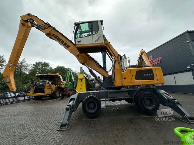 Stroj za ravnanje z materialom Liebherr LH 35 M Litronic