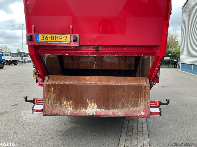 Vehicul de colectare a deșeurilor DAF FAN CF 330 Euro 6 Hiab 24 Tonmeter laadkraan Ju...