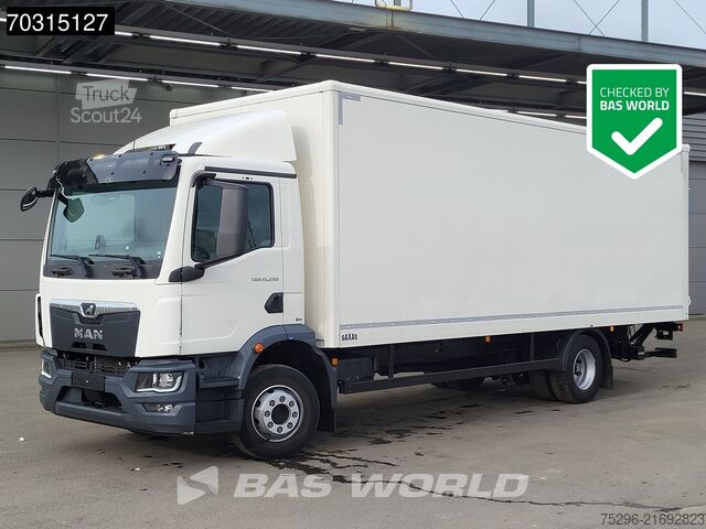 Matkalaukku MAN TGM 15.290 4X2 15tonner 1500kg Ladebordwand Aut...