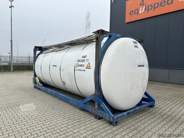 Contenedor cisterna MTK Containers 20FT SWAP BODY / 30.970L / T7 / AMKD / ADR+ CSC...