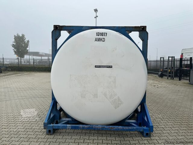 Contenedor cisterna MTK Containers 20FT SWAP BODY / 30.970L / T7 / AMKD / ADR+ CSC...