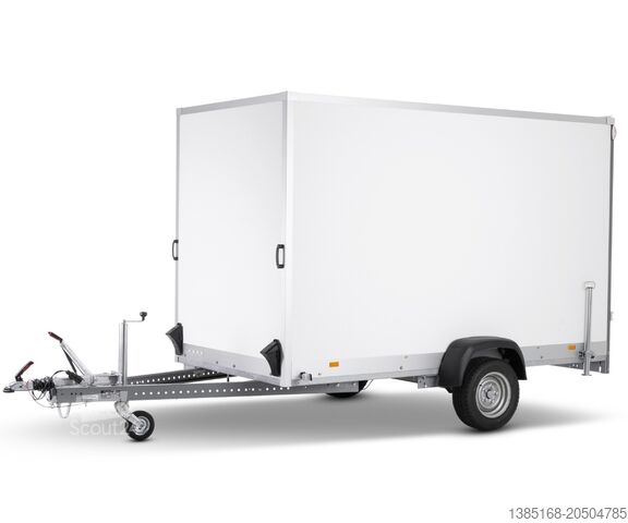 Remorque de voiture STEMA Kofferanhänger 1300kg 255x157cm RAMPE