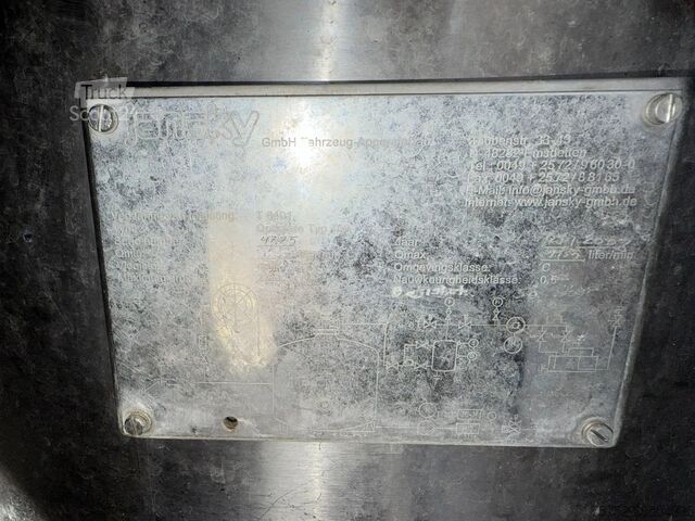 Tank Lako T344-RMO RVS/Edelstahl Melk/Milch/Food/Lebensmi...