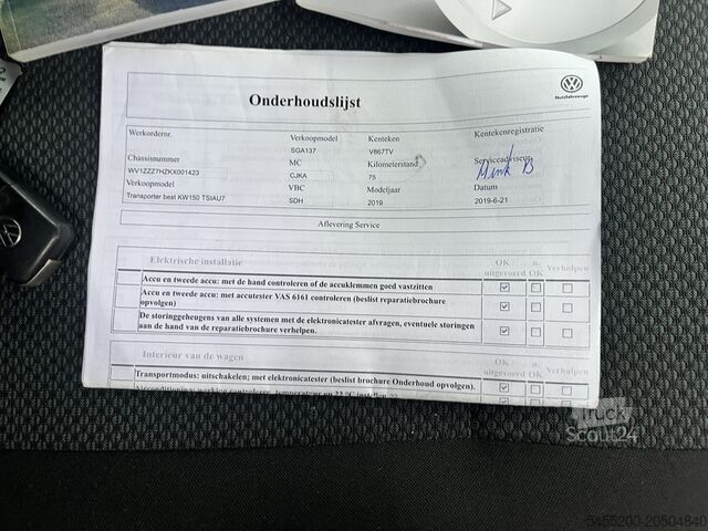 Magastetős kombi VW Transporter 2.0 TSI L1H1 Automaat Benzine Dubbe...