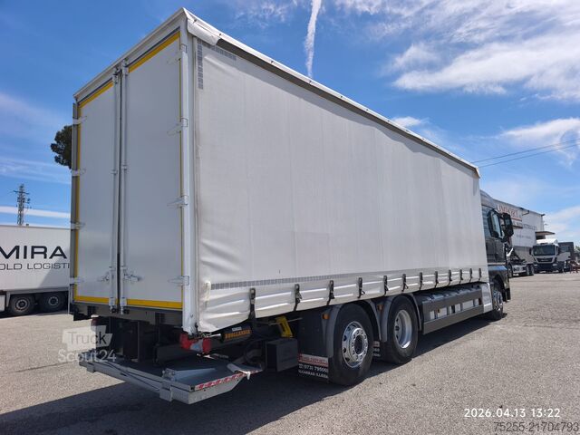 Tentinė platforma sunkvežimis MAN 26.420 TGX 6X2 EURO 6