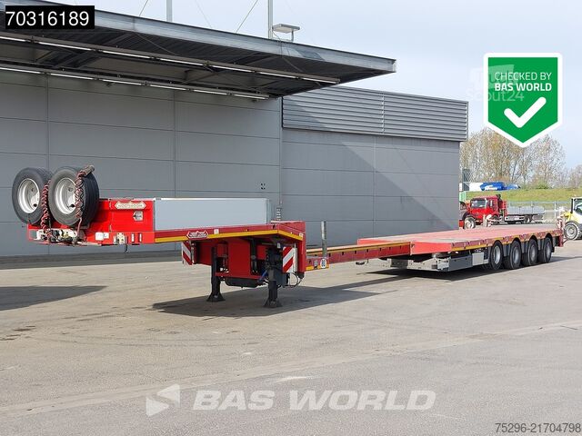 Alacsony rakodó Nooteboom MCOS-58-04V 4x SteeringAxle Extendable 510cm