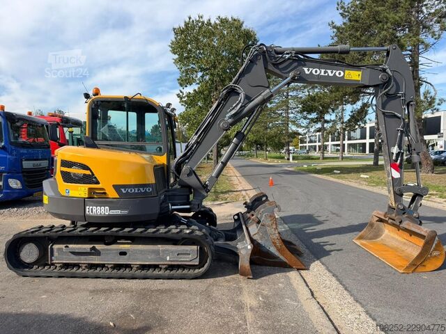 Minibagr Volvo ECR 88 D TRIPPLE ARM / Verstellausleger - *999h...