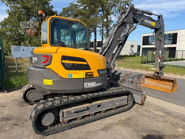 Minibagr Volvo ECR 88 D TRIPPLE ARM / Verstellausleger - *999h...