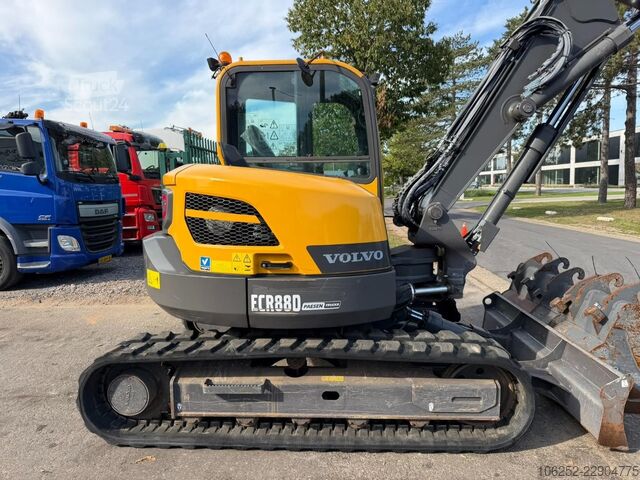 Minibagr Volvo ECR 88 D TRIPPLE ARM / Verstellausleger - *999h...