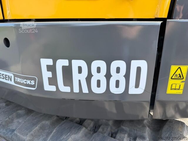 Minibagr Volvo ECR 88 D TRIPPLE ARM / Verstellausleger - *999h...