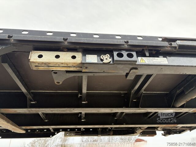 Carroçaria de troca aberta Kögel BDF Plattform Multilock Teleskopstützen