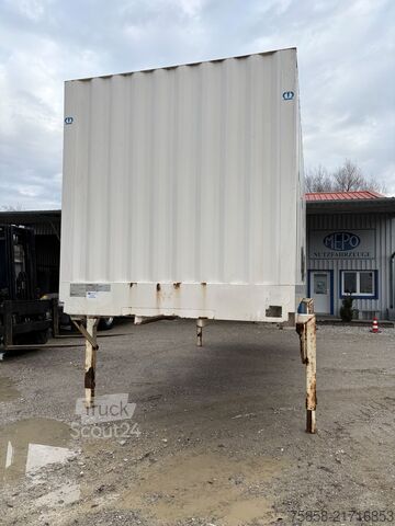 Cserélhető felépítmény dobozszerkezettel Krone BDF Stahl Wechselkoffer Türen